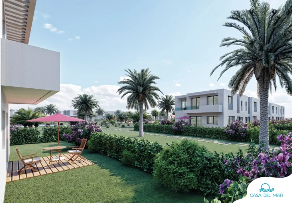 Villas modernes entourées de jardins et palmiers – Finitions haut de gamme du projet Casa Del Mar au Maroc